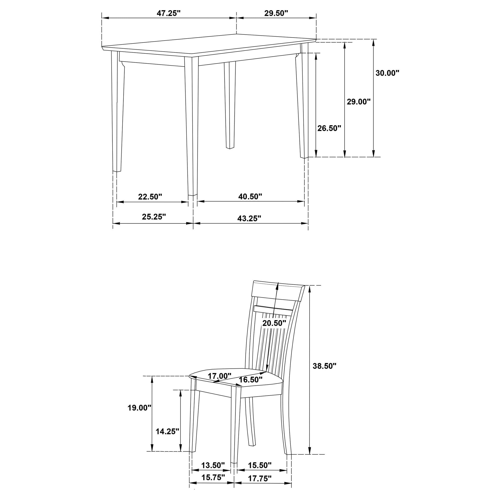Robles Dining Set