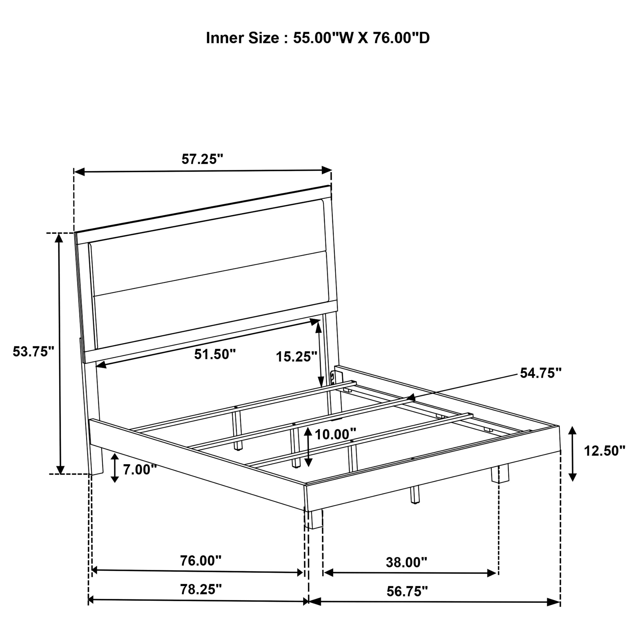 Trenton Panel Bed