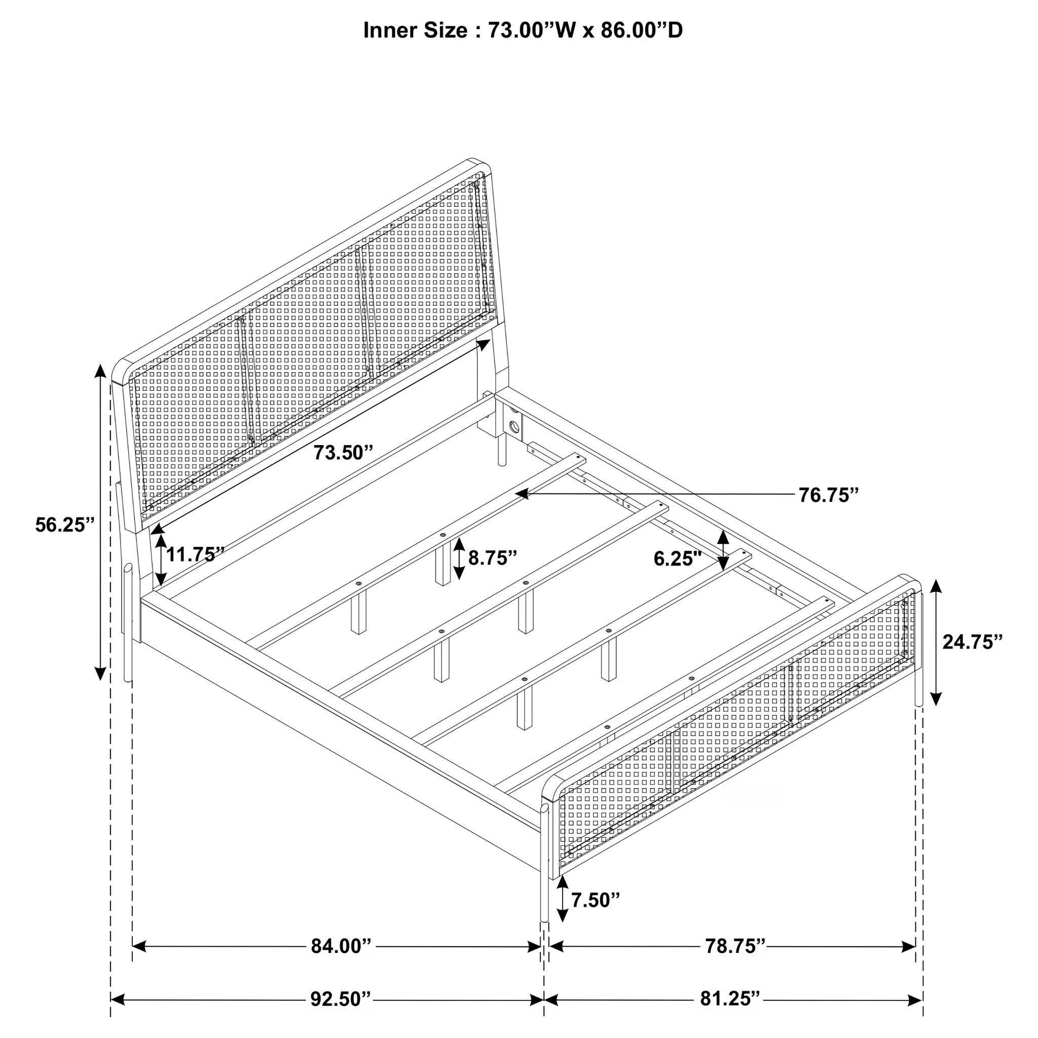 Arini Panel Bed