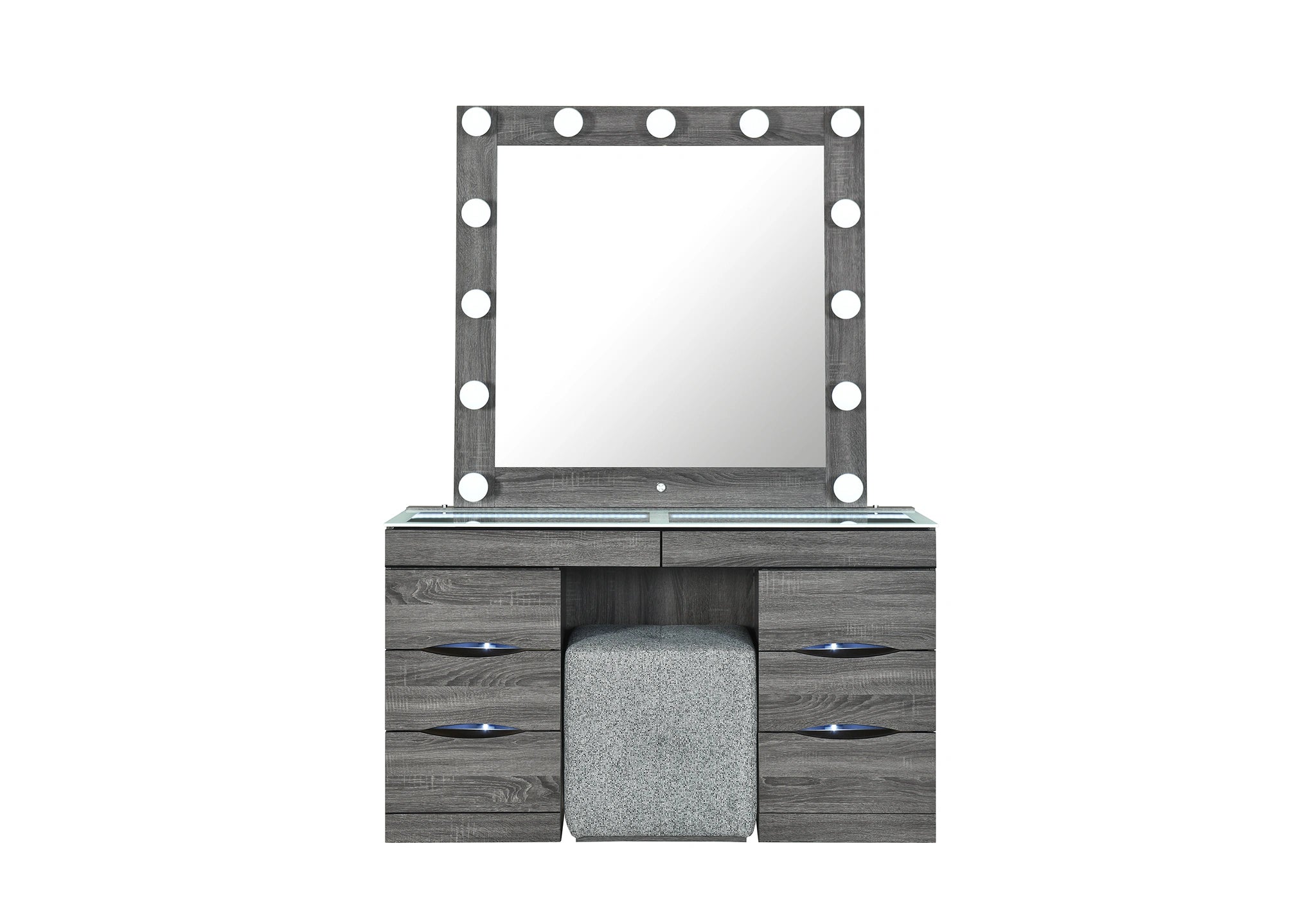 Lexi Grey Vanity with Speaker