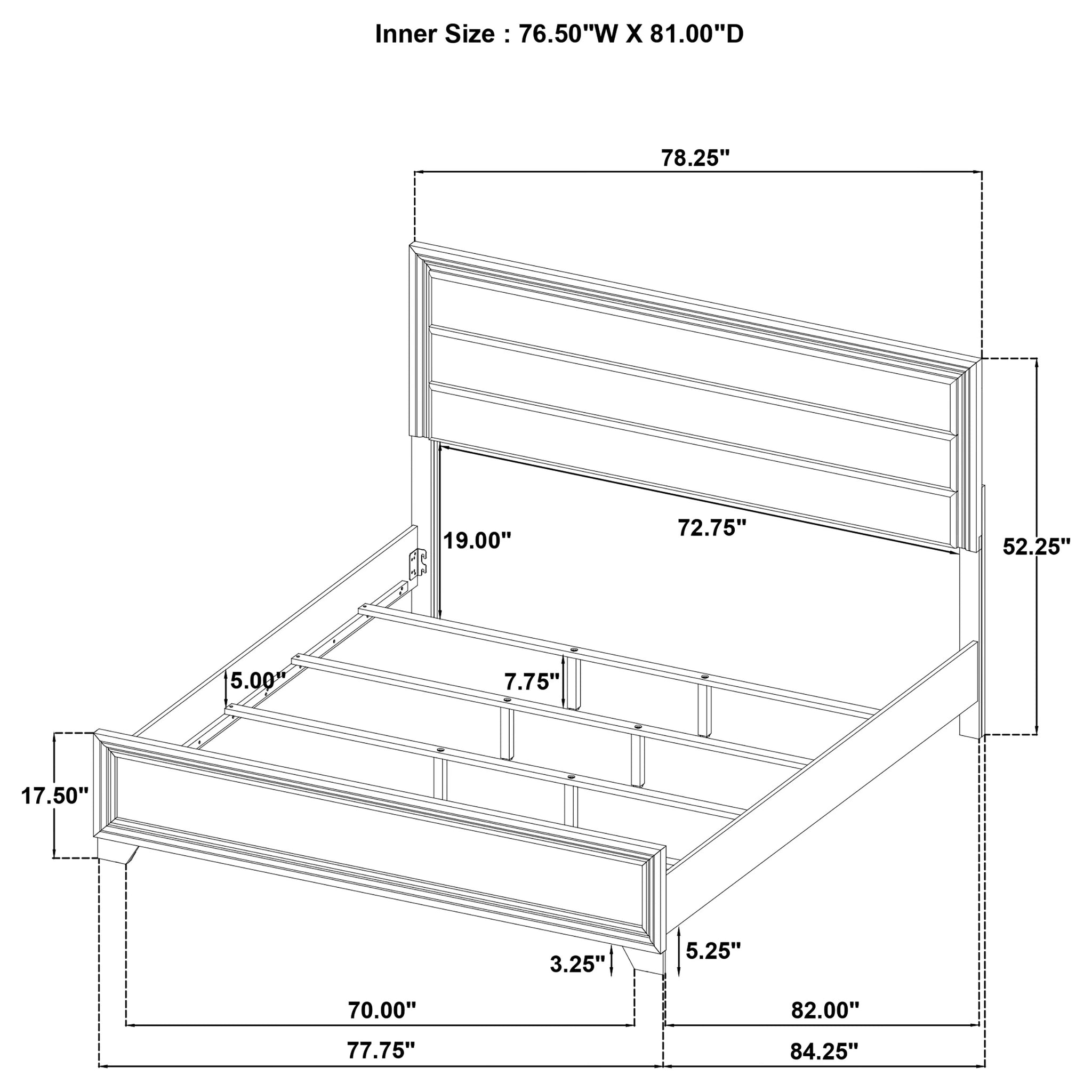 Wright Panel Bed