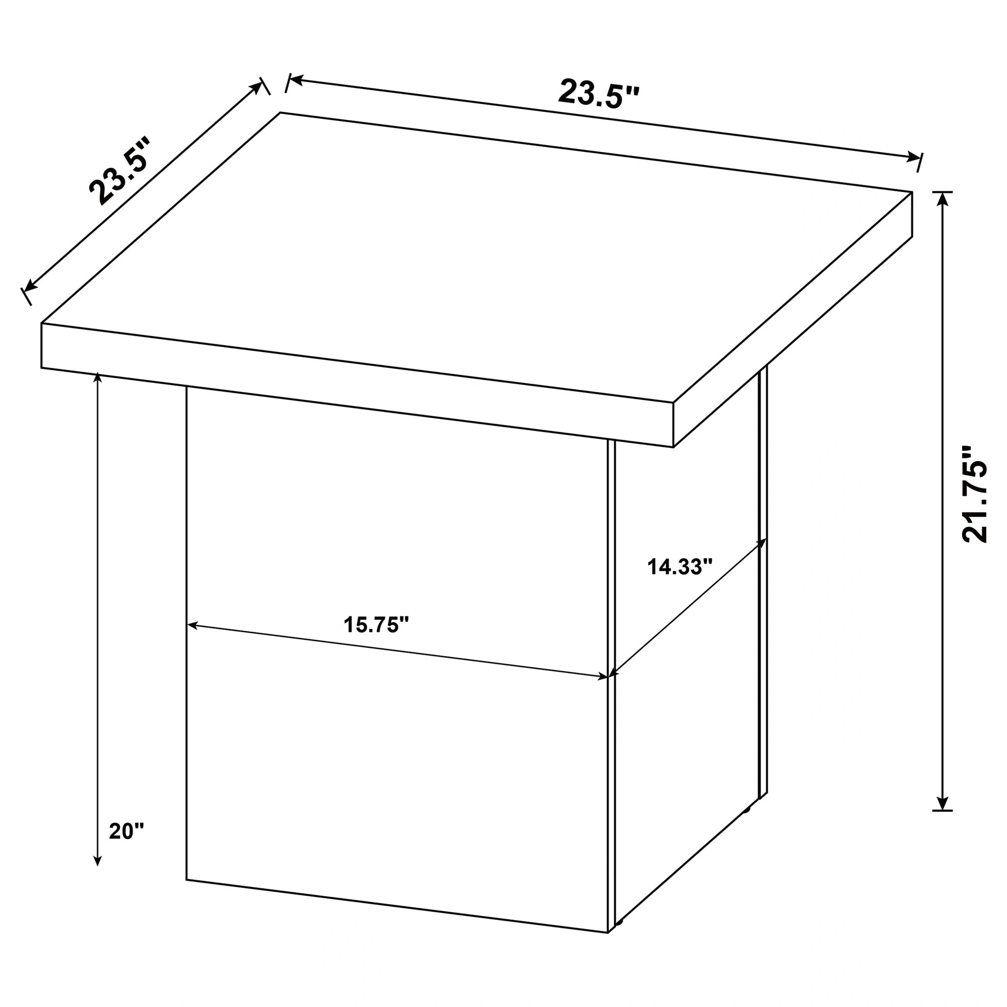 Devar End Table