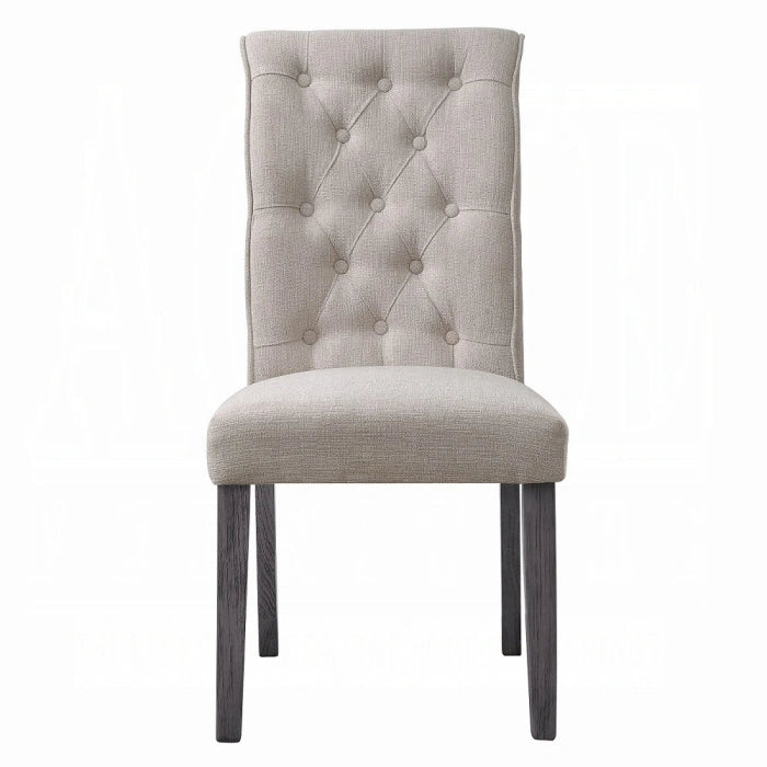 Yabeina Side Chair Set-2