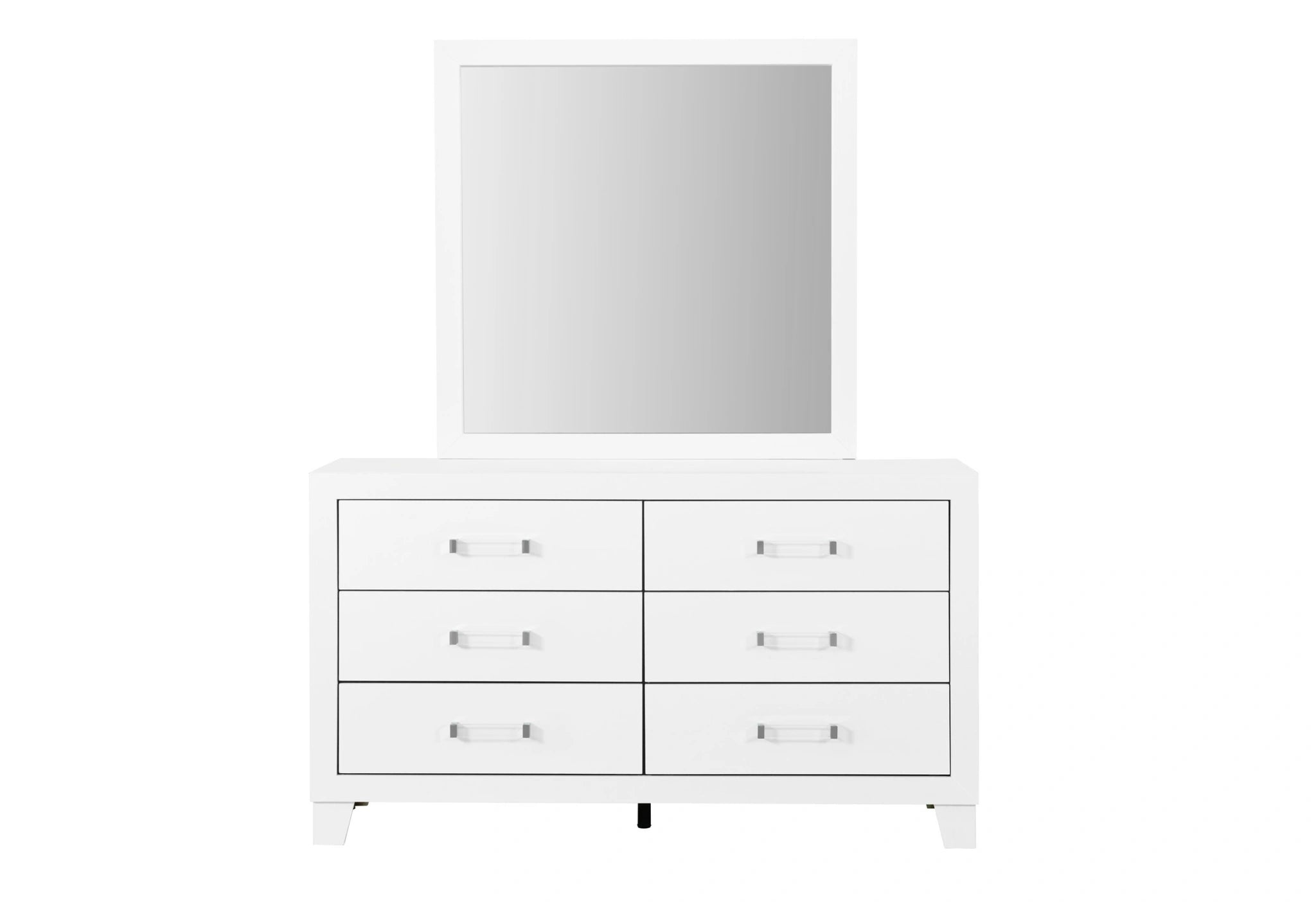 Luccia White Mirror