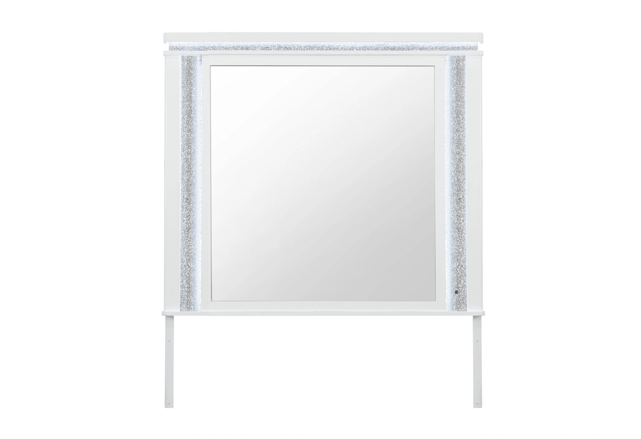 Alina White Mirror with LED