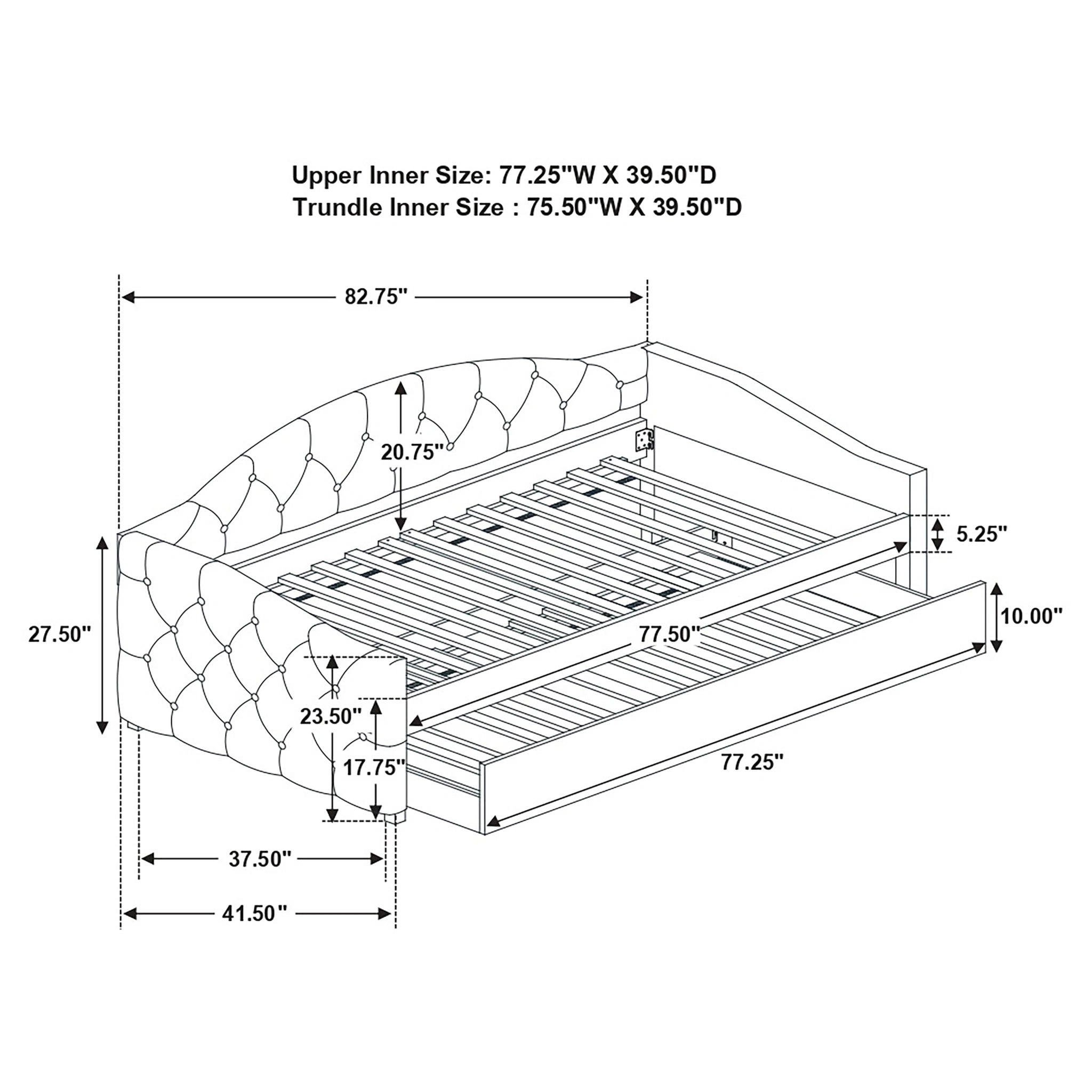 Sadie Daybed with Trundle