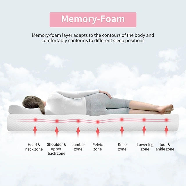 Artemisia 8" Cal. King, E.King, Full, & Queen Memory Foam Mattress