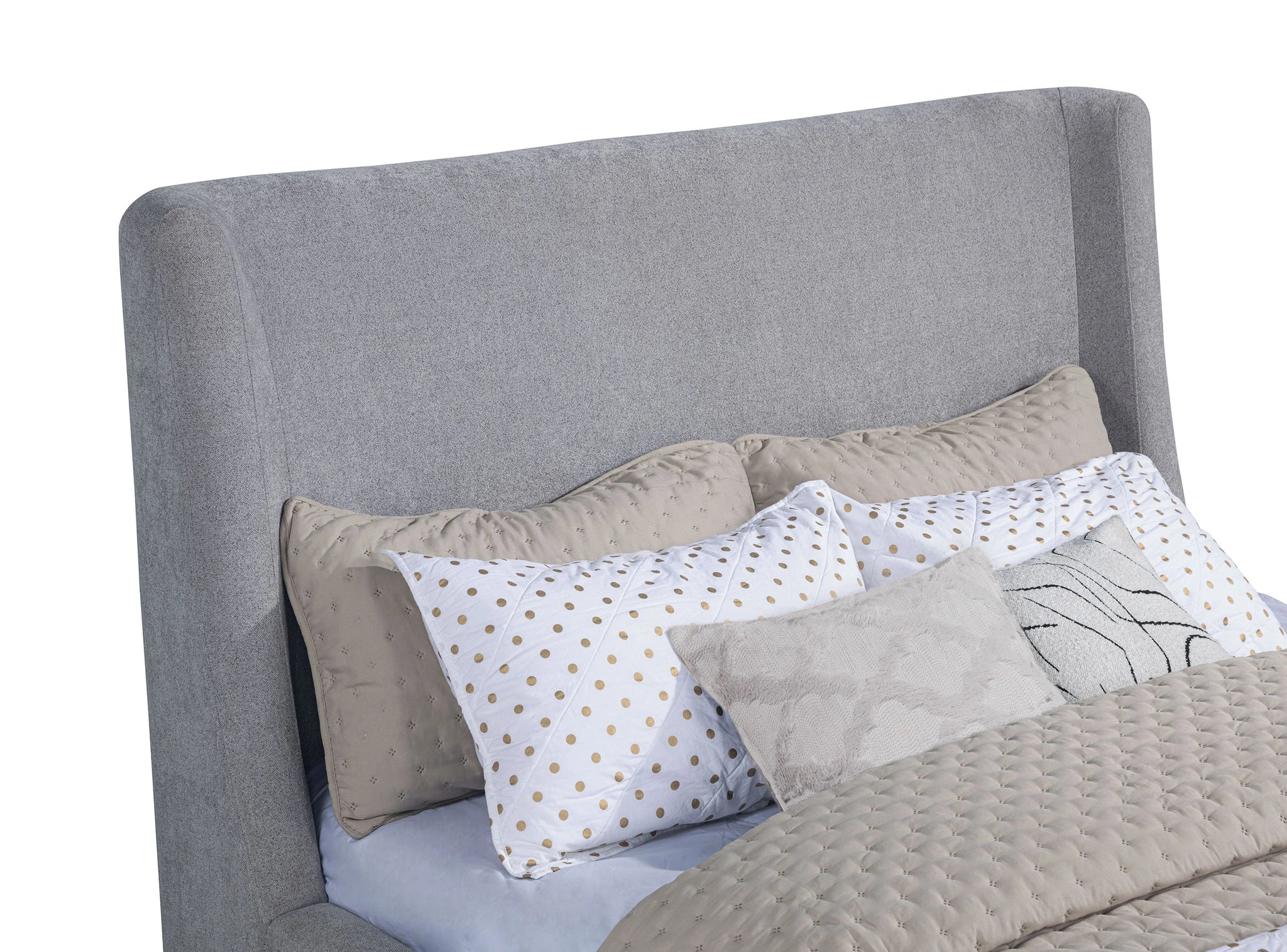 Rennes Wingback Platform Bed
