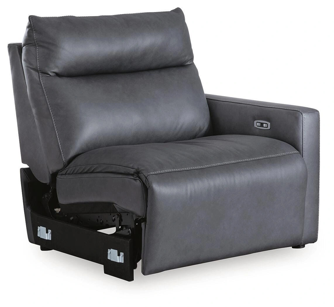 ModZ Power Reclining Sectional with Audio Console