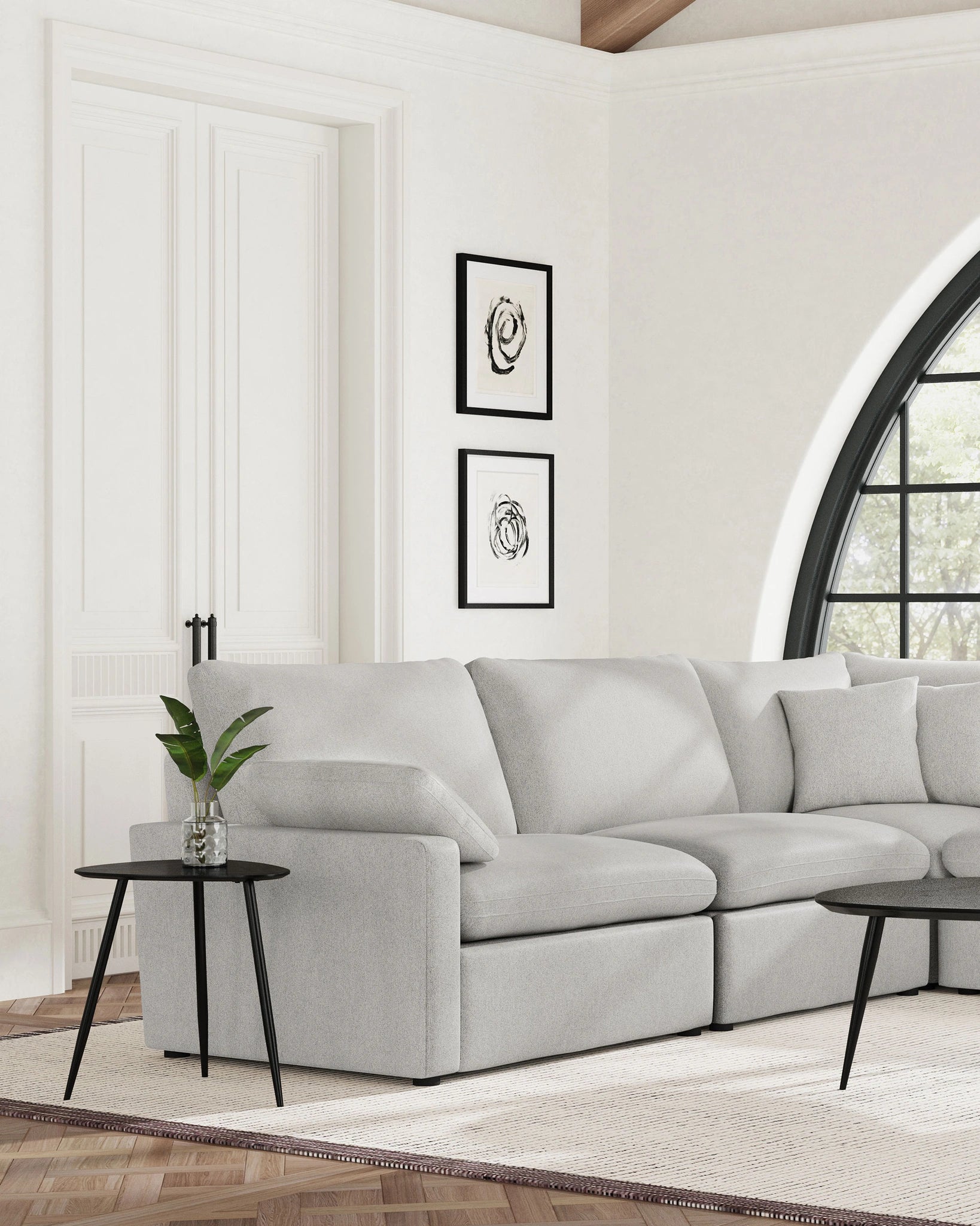 Collins Armless Chair