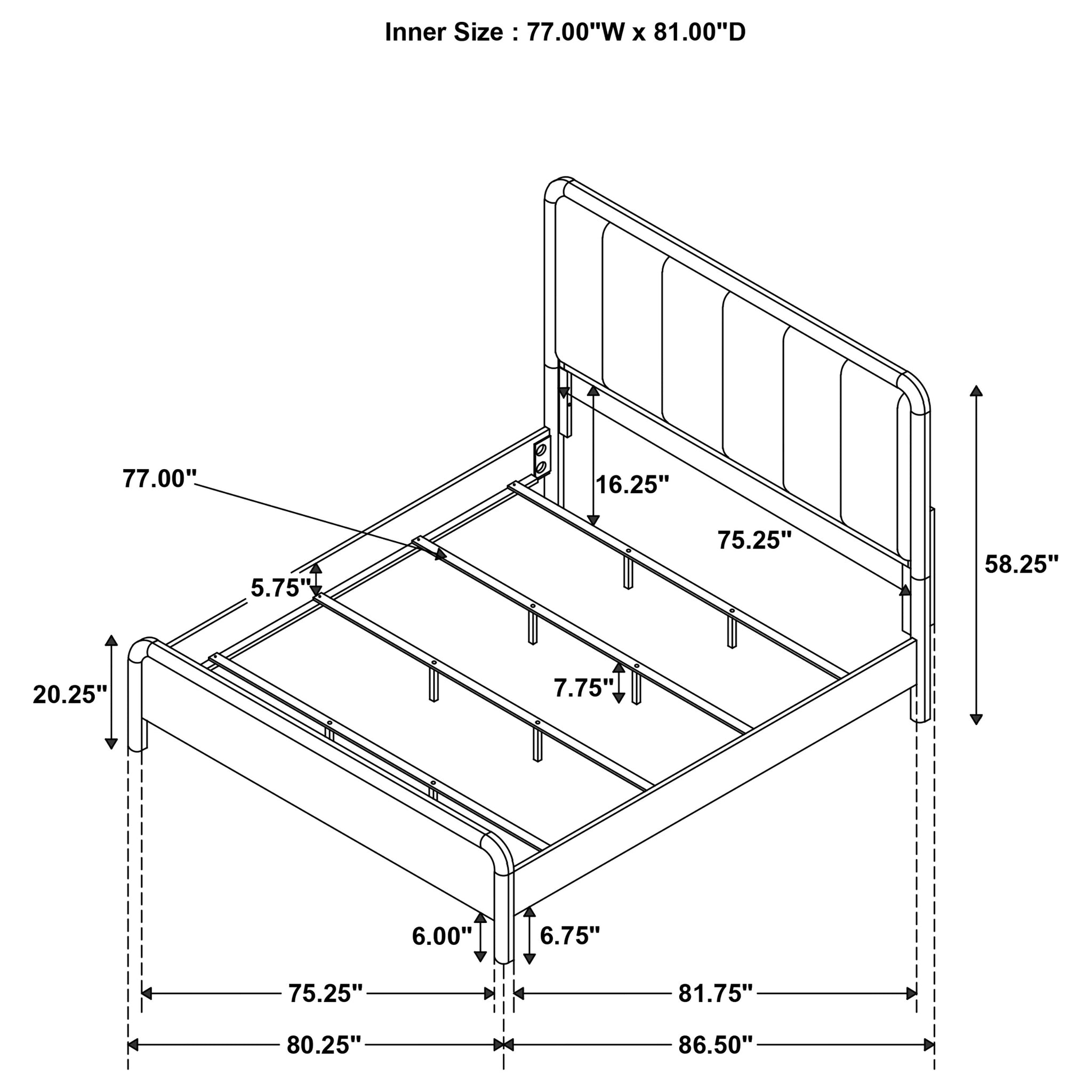 Amsbury Panel Bed