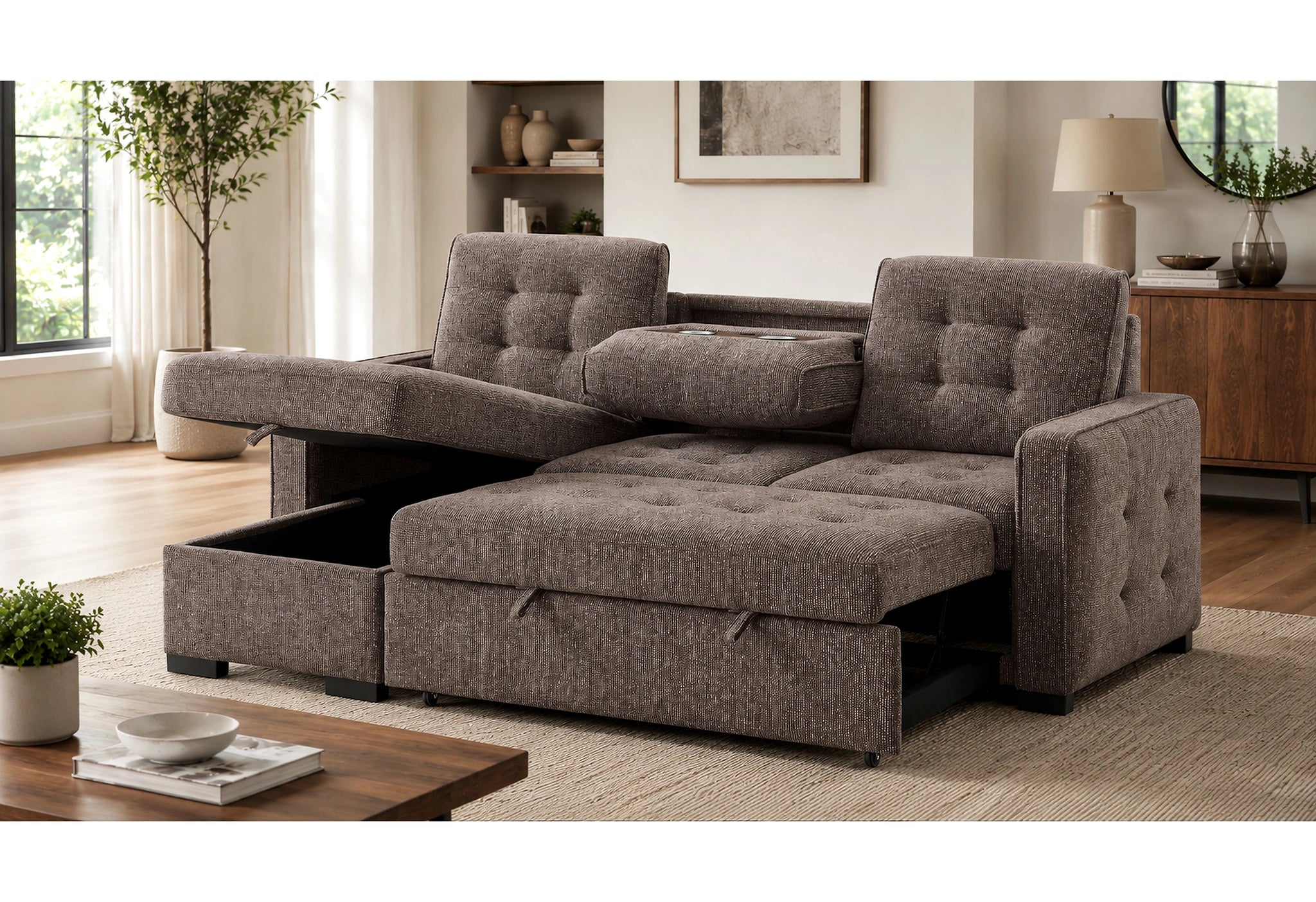 U0707 Reversible Sofa Bed