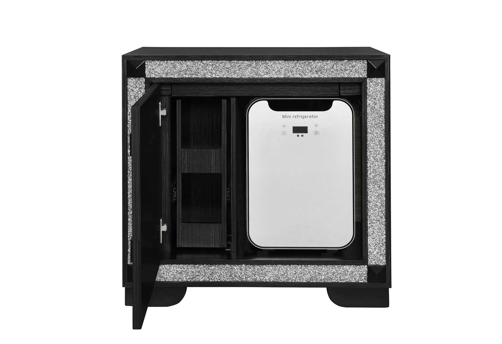 Soleil Nightstand with Cooler and Speaker