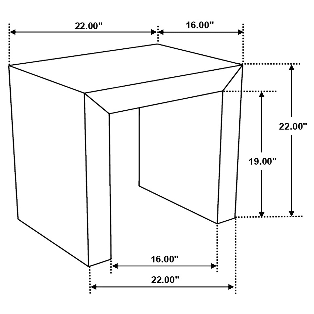 Odilia End Table