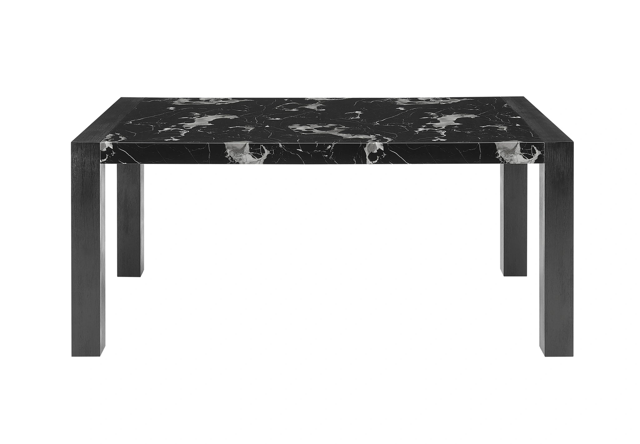 D4088Dt Black Marble Dining Table