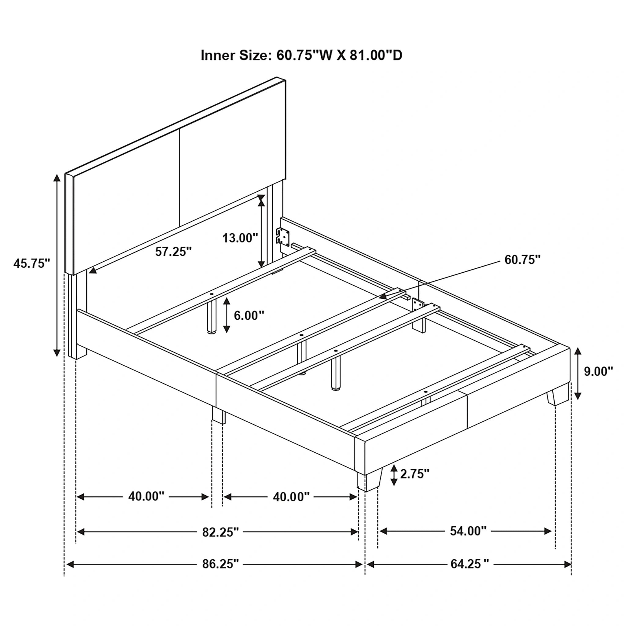 Dorian Panel Bed