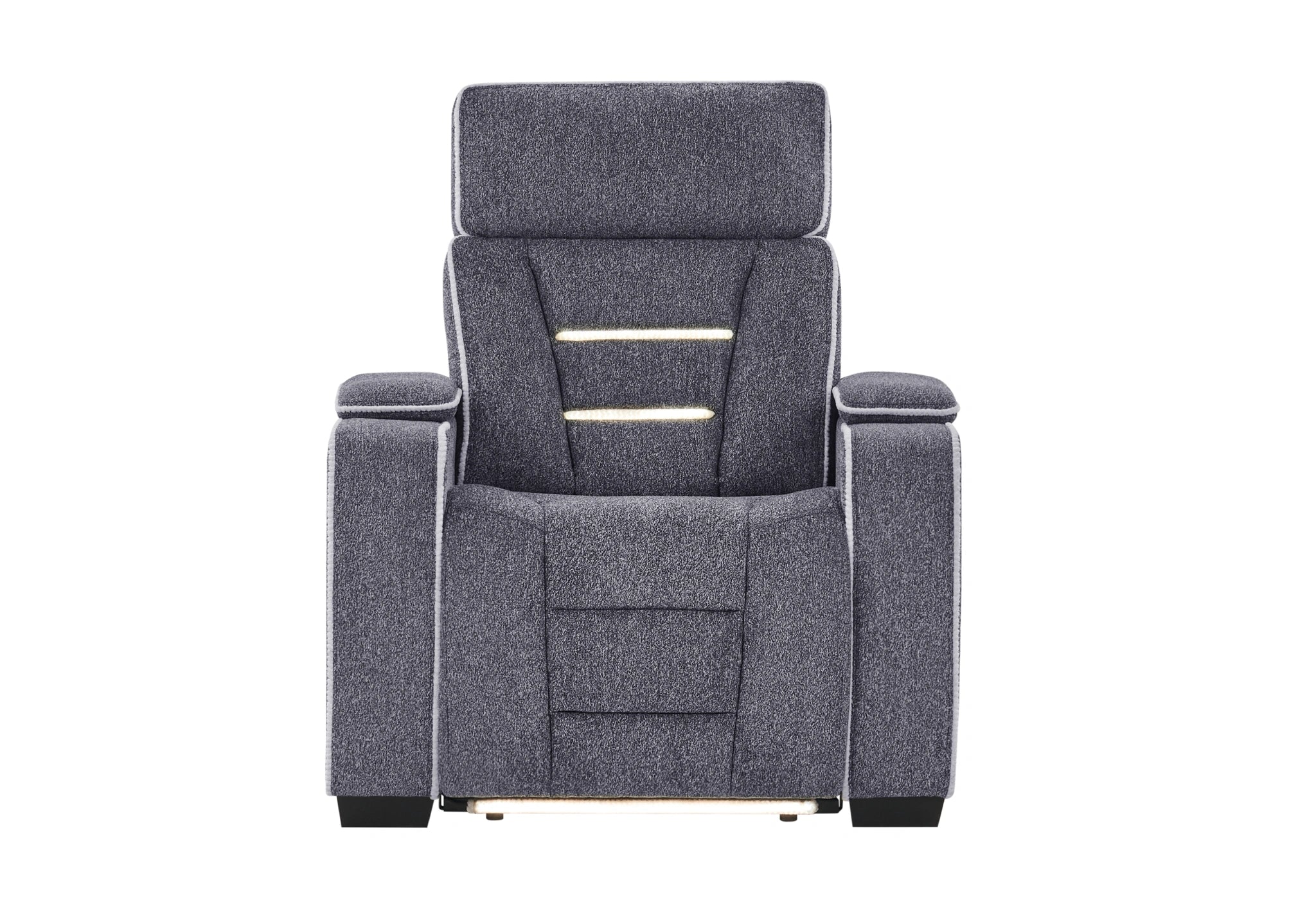U1895 Grey P2 Recliner with IS and LED